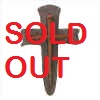 RUSTIC NAIL CROSS PLAQUE - RELIGIOUS ITEMS