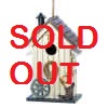 WESTERN BARN BIRDHOUSE - COUNTRY STYLE WOODEN BIRDHOUSE