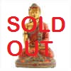 SITTING BUDDHA FIGURE - ASIAN DECOR - ORIENTAL GIFT ITEMS