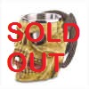 BUY WHOLESALE GIFTS AND DECOR! SKULL TANKARD WITH STEEL CUP - PIRATES ITEMS - HALLOWEEN ITEMS