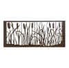 CATTAIL MARSH WALL ART - METAL IRON CAT TAIL WALL ART DECOR