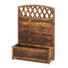 TRELLIS PLANTER BOX - WOOD TRELLIS PLANTER BOX - GARDEN ITEMS