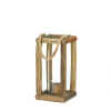 WOODEN CANDLE LANTERN - SYLVAN SMALL CANDLE LANTERN