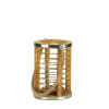 WOODEN HURRICANE CANDLE LANTERN - STRAND WOODEN CANDLE LANTERN