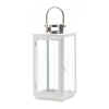 LARGE CARREL WHITE LANTERN - CONTEMPORARY STYLE WHITE LANTERN