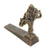 FLEUR-DE-LIS DOOR STOPPER - METAL DOOR STOPPER