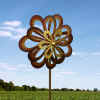 DAISY WINDMILL - METAL DANCING DAISY WINDMILL