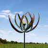 SOLAR LEAF WINDMILL - METAL SOLAR WINDMILL