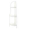 LACE DESIGN CORNER SHELF - METAL LACE CORNER SHELF