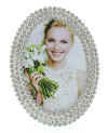 JEWELS PHOTO FRAMES - DAZZLING OVAL FRAME 4X6