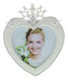 HEART PICTURE FRAMES - HEART CROWN FRAME 5X5