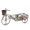 LONESTAR HORSESHOE BICYCLE PLANTER - METAL BICYCLE PLANTER