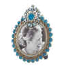 ROYAL PEACOCK PHOTO FRAME - PEACOCK MOTIF PICTURE FRAMES