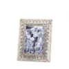 SILVER MEDALLION 5X7 PHOTO FRAME - PICTURE FLAMES