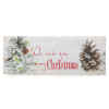 CHRISTMAS TIDINGS LED WALL ART - CHRISTMAS DECORATION WALL ART 