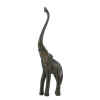 POLYRESIN  ELEPHANT STATUE - JOYOUS ELEPHANT STATUE - ELONGATED ELEPHANT STATUES