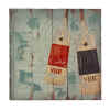 SEAWORTHY OARS CANVAS WALL ART - OARS CANVAS WALL DECOR
