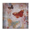 FLYING BUTTERFLIES CANVAS WALL ART - BUTTERFLIES MOTIF WALL ART