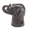 CERAMIC ELEPHANT OIL WARMER - ELEPHANT MOTIF OIL WARMER - ASIAN DECOR